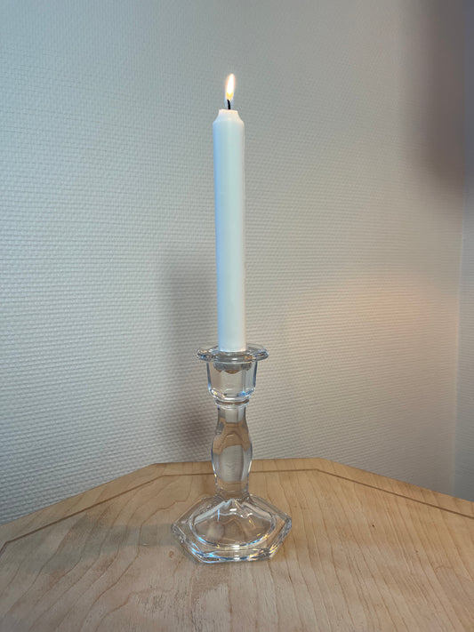 Emilia – Bougeoir verre – Vintage