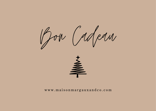 Carte Cadeaux Maison Margaux & Co