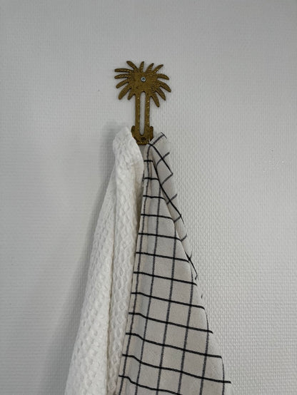 Capucine - Gancho de pared en forma de palma - Oro